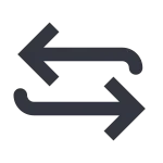 Horizontal Switch SVG Icon
